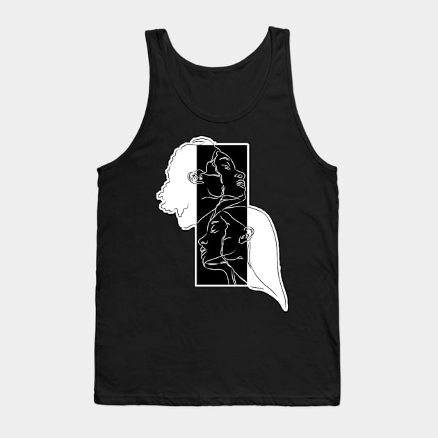 Broken Machine Sticker Tank Top by nbtselftitledcd